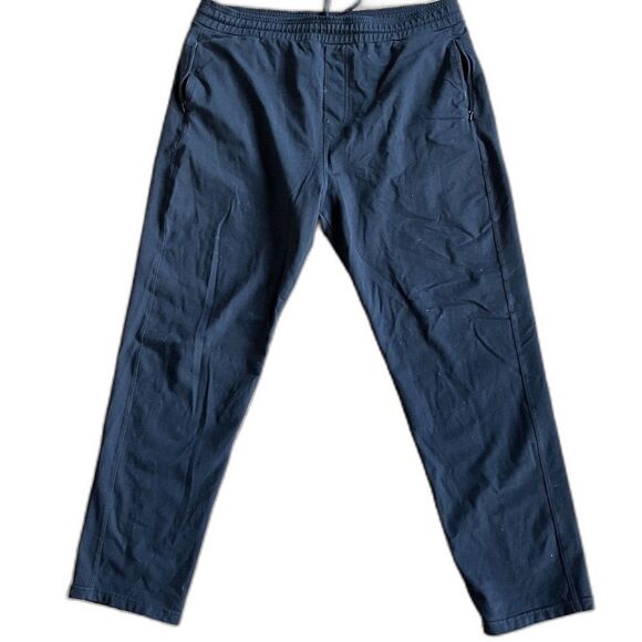 PUBLIC REC Black Stretch Elastic Waist All Day Every Day Pants   Mens Size 42x32 - Picture 2 of 10